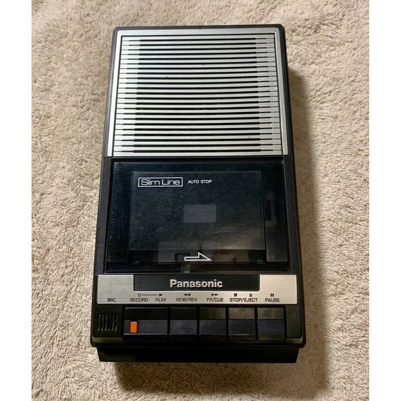 Panasonic Other - Panasonic SlimLine RQ-2103 Portable Cassette Tape Voice Recorder Player WORKS